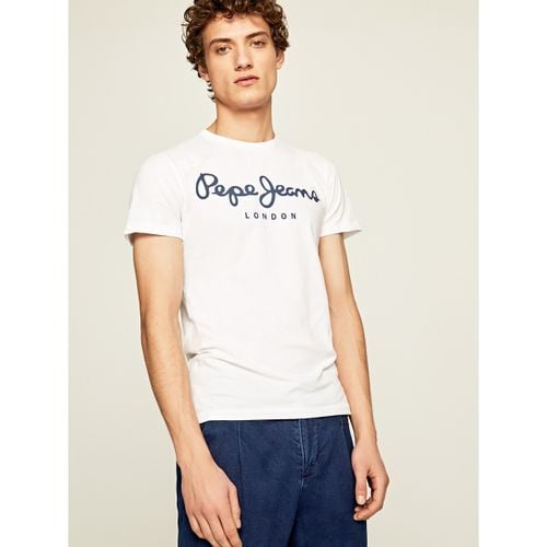 T-shirt Scollo Rotondo Original Stretch - pepe jeans - Modalova