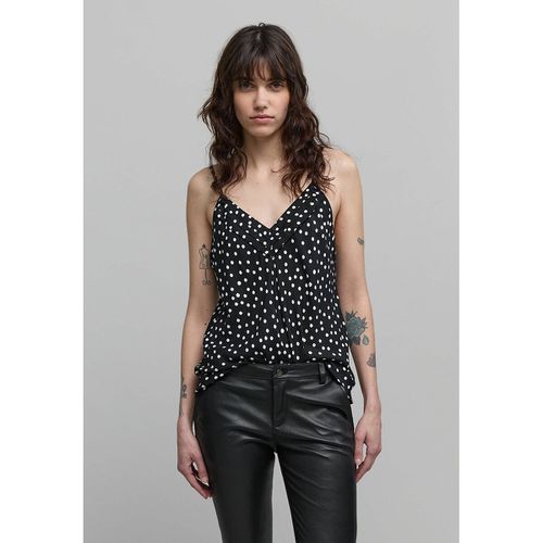 Top Sottili Spalline Stampa A Pois Donna Taglie 36 (FR) - 40 (IT) - ikks - Modalova