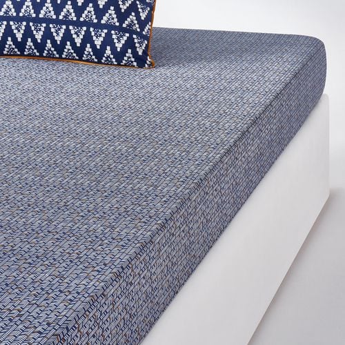 Lenzuolo Con Angoli Cotone, Popayan Taglie 140 x 190 cm - la redoute interieurs - Modalova