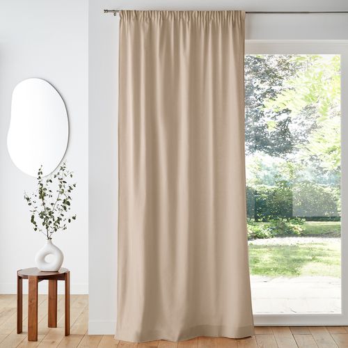 Tenda Bordo Arricciato Puro Cotone Scenario Taglie 220 x 135 cm - la redoute interieurs - Modalova