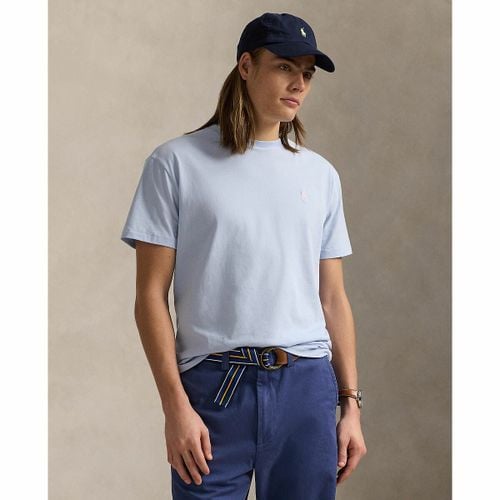 T-shirt scollo rotondo in jersey di cotone - POLO RALPH LAUREN - Modalova