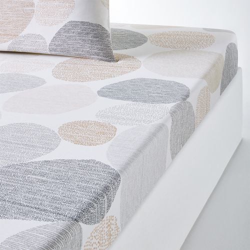 Lenzuolo Con Angoli Puro Cotone, Galet Taglie 140 x 190 cm - la redoute interieurs - Modalova