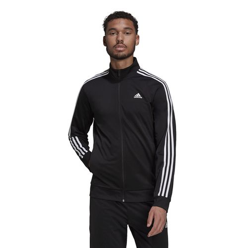 Giacca Collo Alto 3 Bande Tricot Uomo Taglie M - adidas sportswear - Modalova