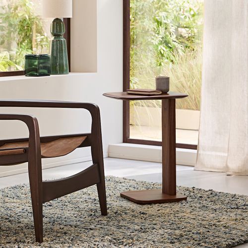 Monceau Side Table in Solid Walnut - AM.PM X EMMANUEL GALLINA - Modalova
