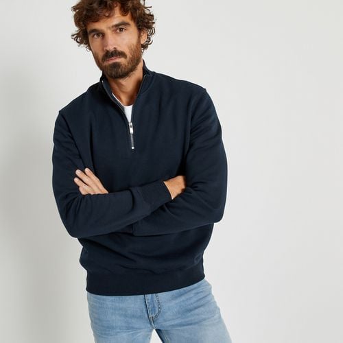 Felpa Con Cerniera Collo Alto Uomo Taglie M - la redoute collections - Modalova