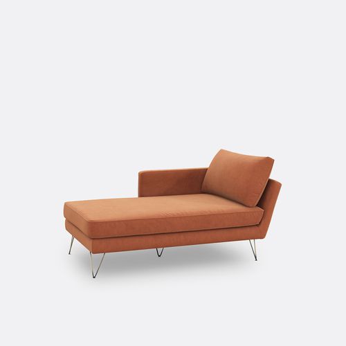 Chaise longue velluto Topim - LA REDOUTE INTERIEURS - Modalova