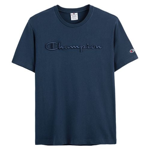 T-shirt A Maniche Corte Con Grande Logo Ricamato Uomo Taglie XS - champion - Modalova