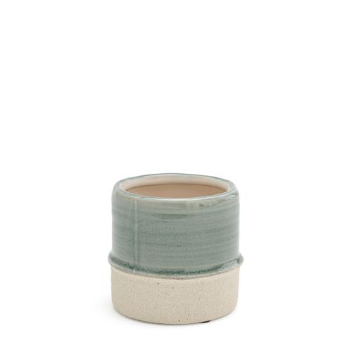 Vaso In Ceramica Smaltata Ø12,5 Cm, Malino - la redoute interieurs - Modalova