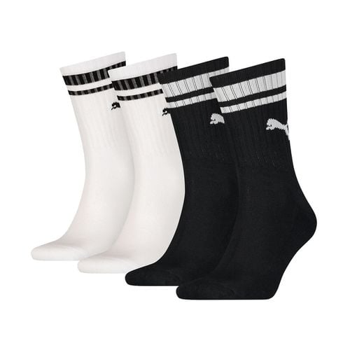 Confezione Da 4 Paia Di Calze Alte Nero Taglie 35/38 - puma - Modalova