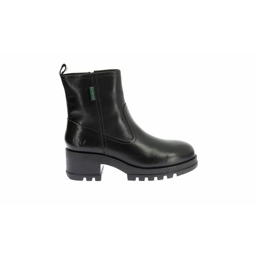 Stivaletti In Pelle Con Tacco Kick Bootela Donna Taglie 36 - kickers - Modalova