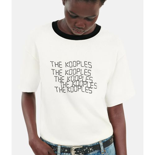 T-shirt Maniche Corte Girocollo Donna Taglie 1(S) - the kooples - Modalova