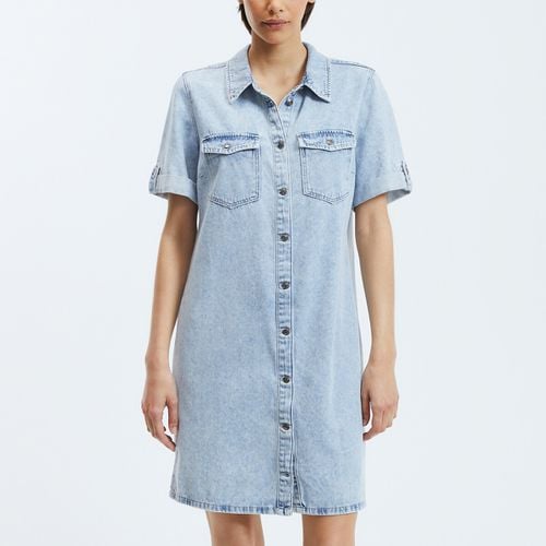 Abito chemisier in denim - VERO MODA - Modalova