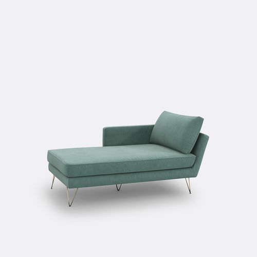 Chaise longue velluto Topim - LA REDOUTE INTERIEURS - Modalova