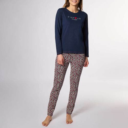 Pigiama Leggings In Cotone Cocoeurico Donna Taglie L - dodo - Modalova