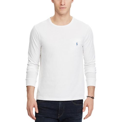 T-shirt maniche lunghe in jersey di cotone - POLO RALPH LAUREN - Modalova