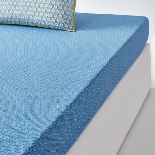 Lenzuolo Con Angoli Cotone Pop Mozaic Taglie 90 x 190 cm - la redoute interieurs - Modalova