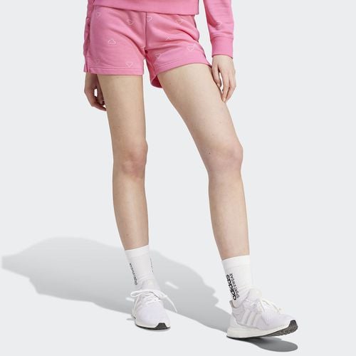 Shorts Essentials Monogram Graphic Ft Taglie XS - adidas sportswear - Modalova