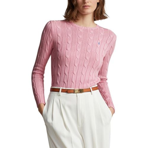 Pull scollo rotondo in maglia a trecce - POLO RALPH LAUREN - Modalova