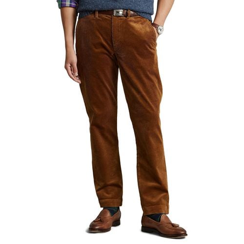 Pantaloni chino in velluto dritti - POLO RALPH LAUREN - Modalova