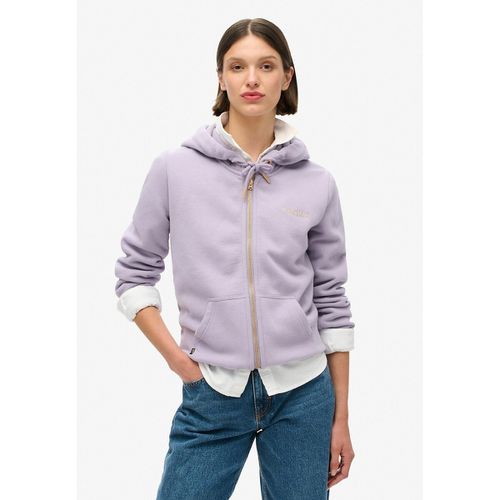 Felpa Cerniera E Cappuccio Essential Logo Donna Taglie 38 (FR) - 42 (IT) - superdry - Modalova