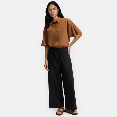 Elasticated Waist Wide Leg Trousers - LA REDOUTE COLLECTIONS - Modalova