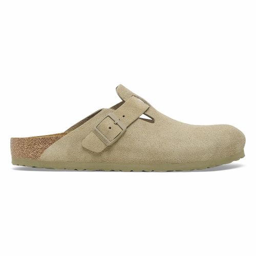 Sabot In Pelle Scamosciata Boston Uomo Taglie 39 - birkenstock - Modalova