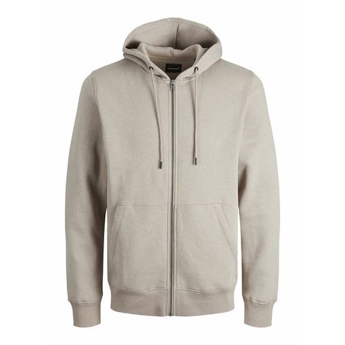 Felpa Con Cerniera E Cappuccio Uomo Taglie L - jack & jones - Modalova