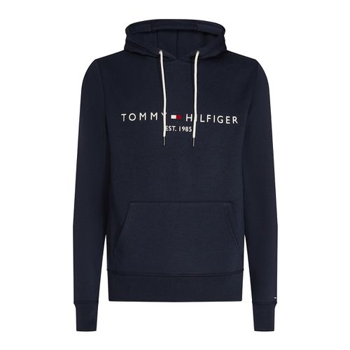 Felpa Con Cappuccio Tommy Logo Uomo Taglie S - tommy hilfiger - Modalova