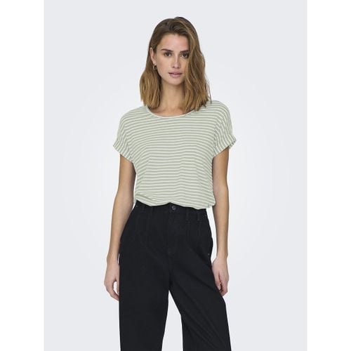 T-shirt Con Sottili Righe, Maniche Corte Donna Taglie XS - only - Modalova