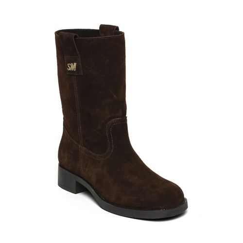 Zethy Pull-On Suede Ankle Boots - Steve Madden - Modalova