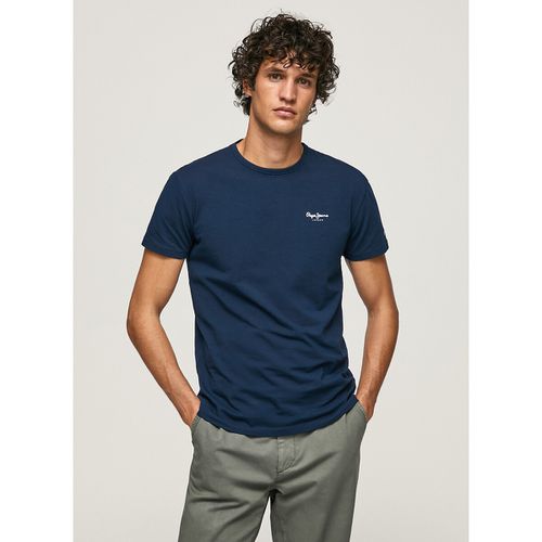 T-shirt Girocollo Stretch Original Basic Uomo Taglie XS - pepe jeans - Modalova