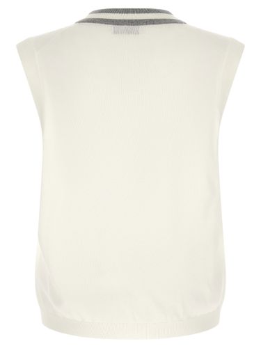 Men's Logo Patch Vest - Brunello Cucinelli - Modalova