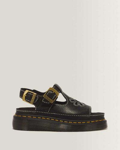 Sandali Dunnet Flower In Pelle in , Dimensione: 38 - Dr. martens - Modalova