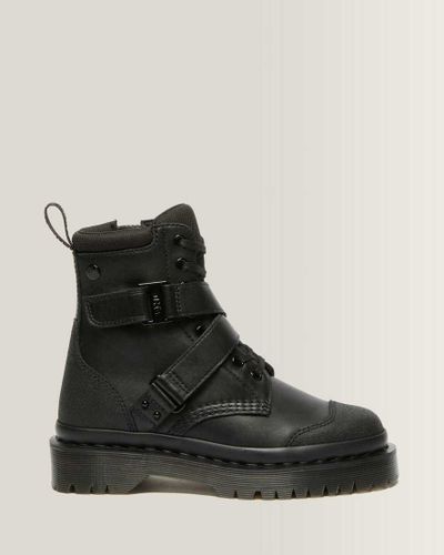 Bex Tech Strap Leder Stiefel in , Größe: 39 - Dr. martens - Modalova