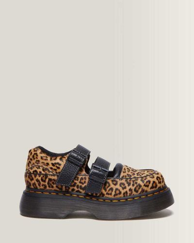 Leder Buzz Leopard Mary Jane Schuhe in , Größe: 39 - Dr. martens - Modalova