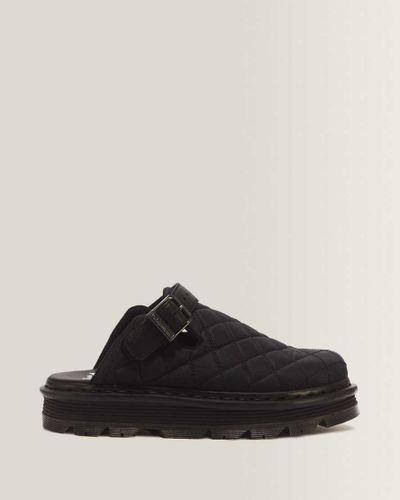 Zebzag Quilted Canvas Plateau Mules in , Größe: 43 - Dr. martens - Modalova