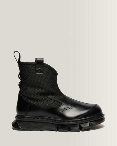 Leder Qubist Rigger Stiefel in , Größe: 46 - Dr. martens - Modalova