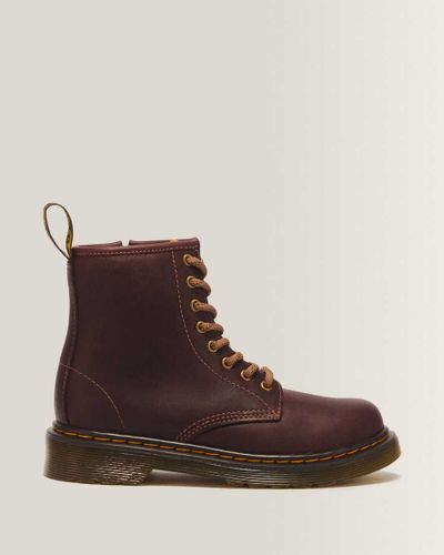 Stivali 1460 Serena Junior A 8 Occhielli In Pelle Republic Wp in , Dimensione: 36 - Dr. martens - Modalova