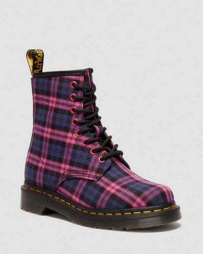 Tartan Schnürstiefel in , Größe: 39 - Dr. martens - Modalova