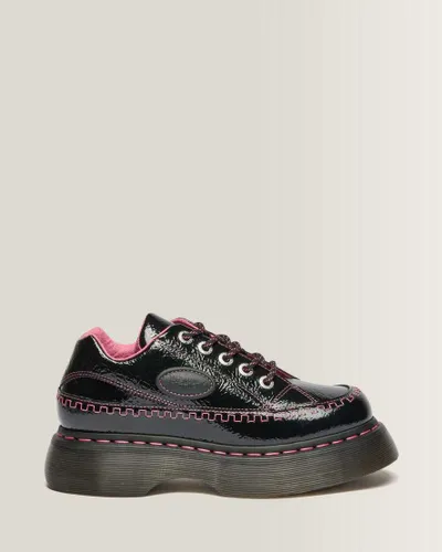 Buzz 5-Ösen Distressed Lackleder Schuhe in , Größe: 36 - Dr. martens - Modalova