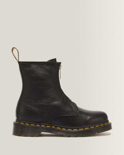 Stivali 1460 In Pelle Morbida Con Zip in , Dimensione: 41 - Dr. martens - Modalova