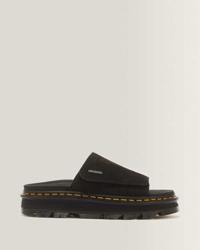 Scamosciata Sandali Zebzag In Camoscio Con Platform in , Dimensione: 42 - Dr. martens - Modalova