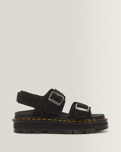Scamosciata Sandali Zebzag In Camoscio in , Dimensione: 38 - Dr. martens - Modalova