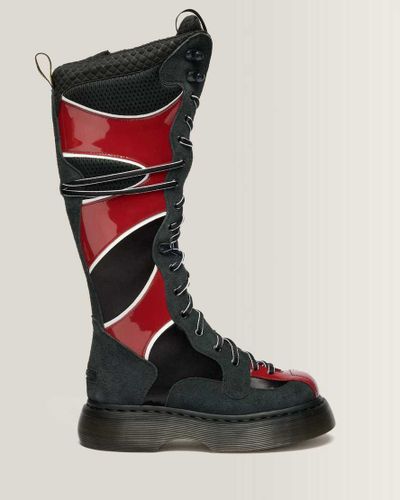 Buzz Boxer Mixed Material Stiefel in , Größe: 43 - Dr. martens - Modalova