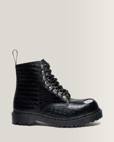 Pascal Bex Steel Toe Leder Stiefel in , Größe: 42 - Dr. martens - Modalova