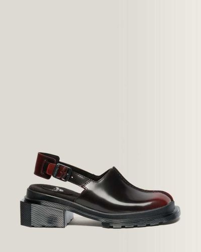 Mules Maybole In Pelle Rub Off Con Punta Squadrata in , Dimensione: 39 - Dr. martens - Modalova