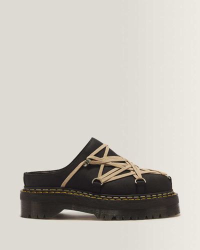 Leder Rick Owens Megalace Mules in , Größe: 41 - Dr. martens - Modalova