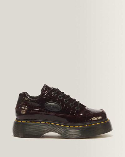 Scarpe Buzz In Pelle Croc Emboss A 5 Occhielli in , Dimensione: 36 - Dr. martens - Modalova