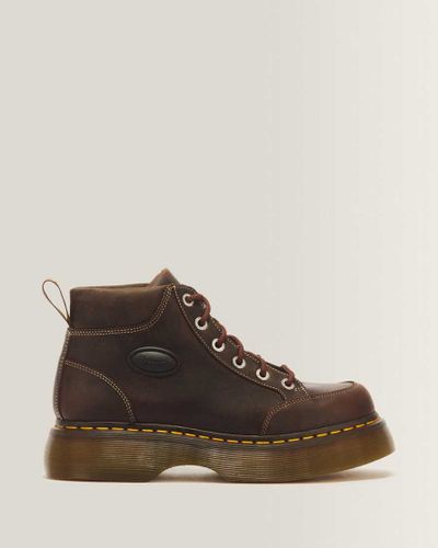 Stivali Stringati Buzz A 6 Occhielli In Pelle Crazy Horse in , Dimensione: 42 - Dr. martens - Modalova