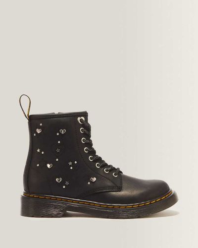 Stivali Stringati 1460 Hs Junior In Pelle Wyoming in , Dimensione: 33.5 - Dr. martens - Modalova